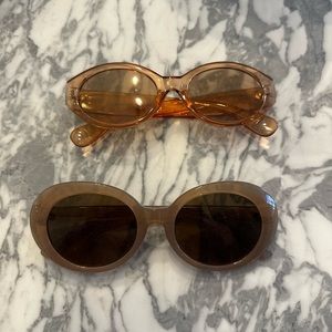 Set of two sunglasses